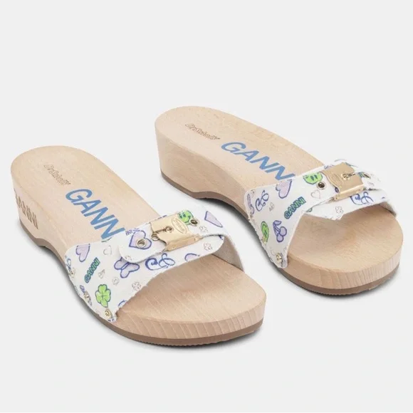 NWT Ganni X Dr. Scholls Clog Sandal - Picture 2 of 7